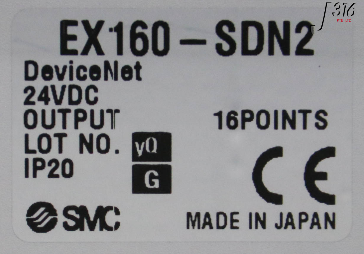 34151 SMC 8-SLOT PNEU MANF, AMAT 4060-00967 W/ EX160-SDN2 VV5Q11